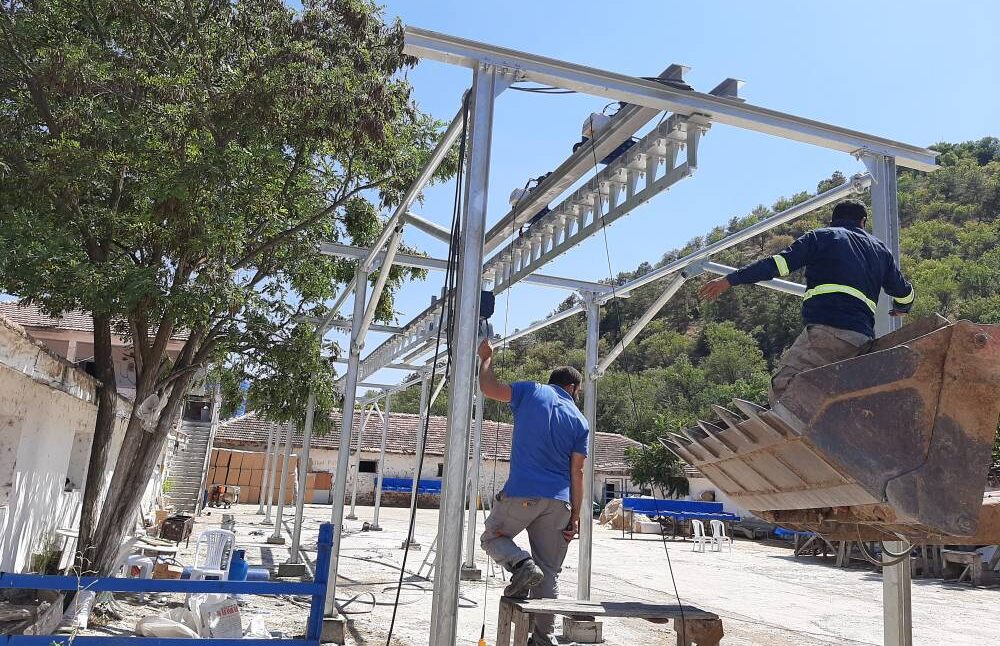 Meray Çelik Yapılar | Endüstriyel Çelik Konstrüksiyon Uzmanı - Kurban Kesim Sistemi Semerkand Vakfı Ankara- 178