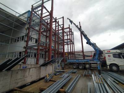 Meray Çelik Yapılar | Endüstriyel Çelik Konstrüksiyon Uzmanı - Henkel Fabrika Çelik Güçlendirme İstanbul Tuzla- 199